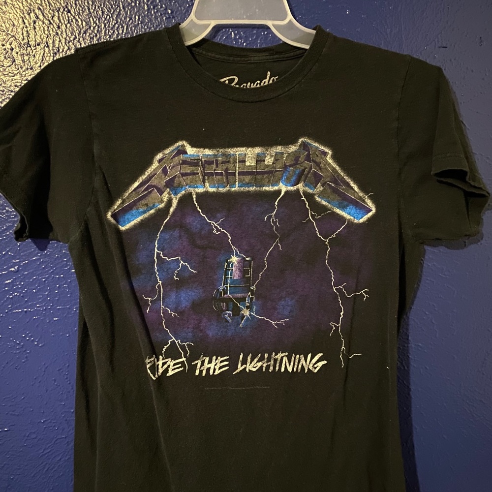 Bravado Ride The Lightning Metallica Shirt